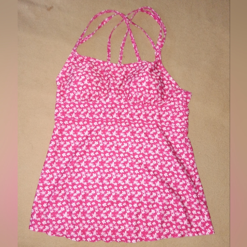 *CLEARANCE* Tropical Escape Swim Top
